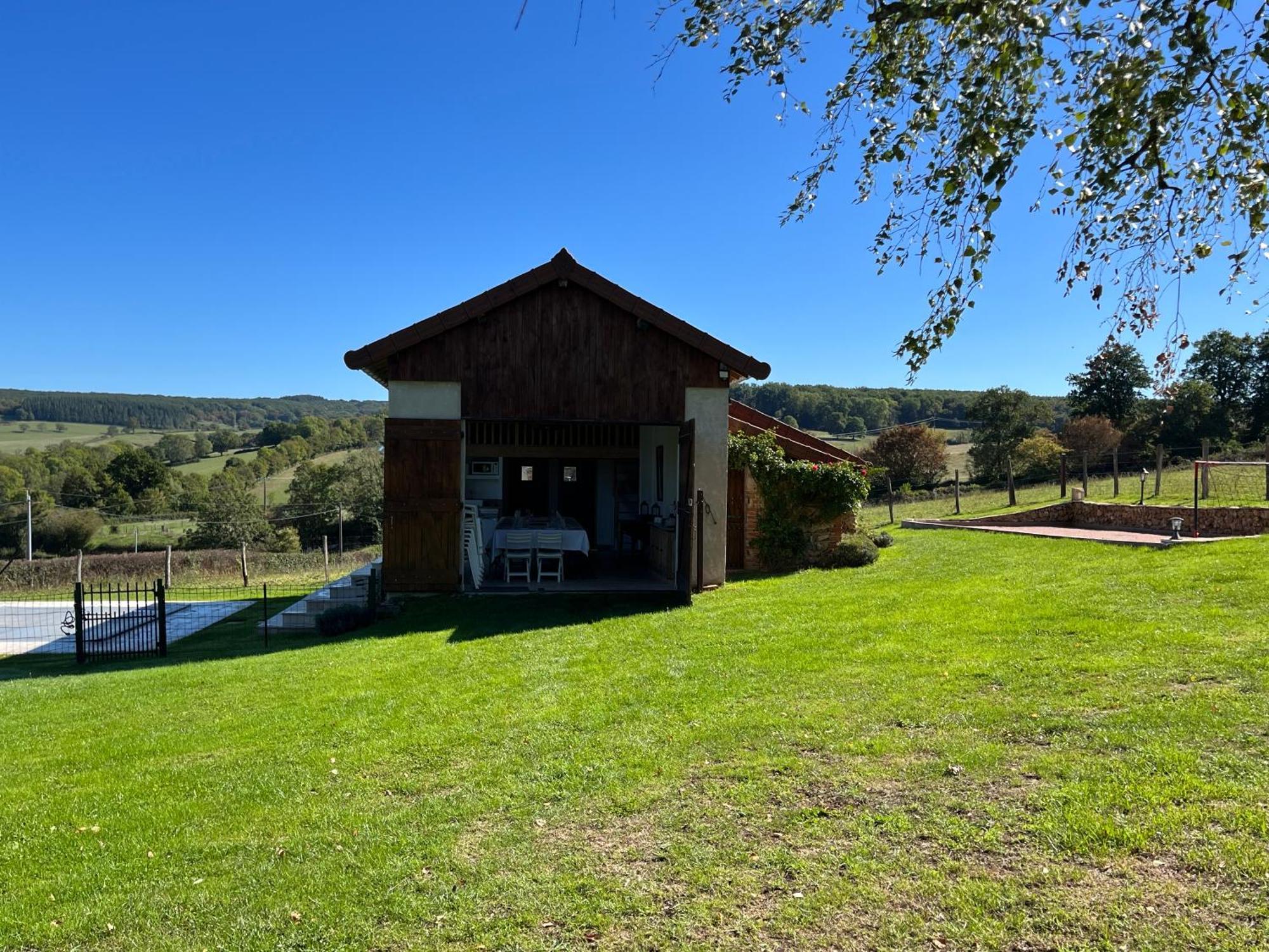 Les Granges de Semur-en-Brionnais with heated swimming pool&garden Extérieur photo