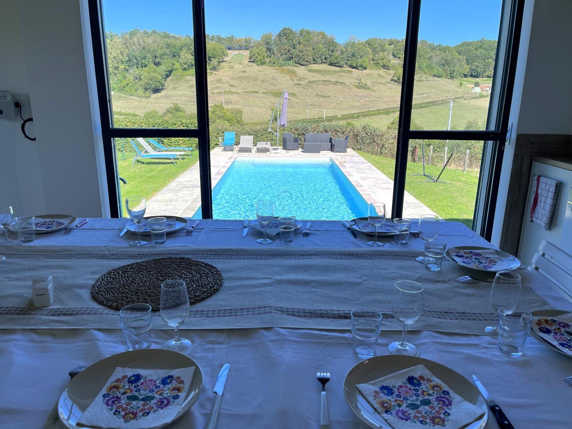 Les Granges de Semur-en-Brionnais with heated swimming pool&garden Extérieur photo