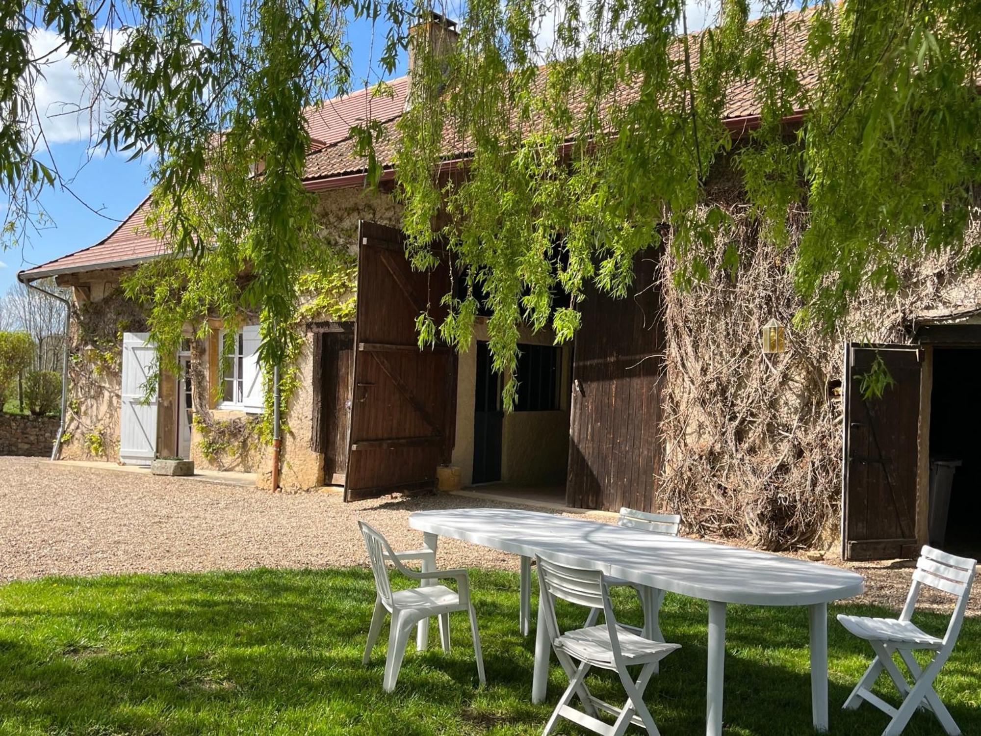 Les Granges de Semur-en-Brionnais with heated swimming pool&garden Extérieur photo