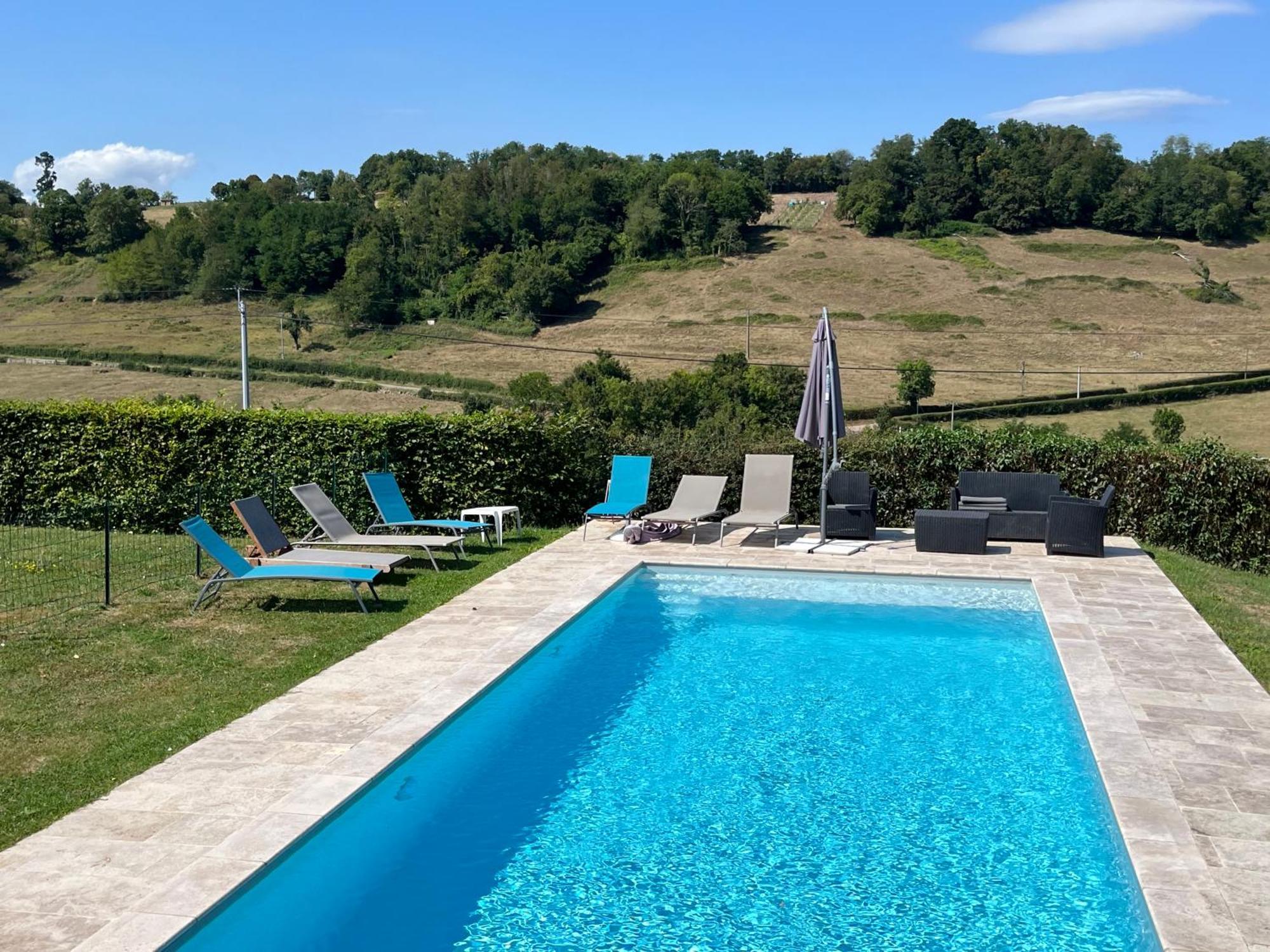 Les Granges de Semur-en-Brionnais with heated swimming pool&garden Extérieur photo